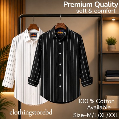 2 pis 100%cartoon premium quality stipe shirt