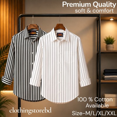 2 pis 100%cartoon premium quality stipe shirt