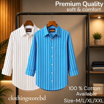 2 pis 100%cartoon premium quality stipe shirt