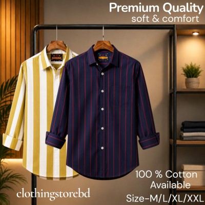 2 pis 100%cartoon premium quality stipe shirt