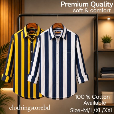 2 pis 100%cartoon premium quality stipe shirt