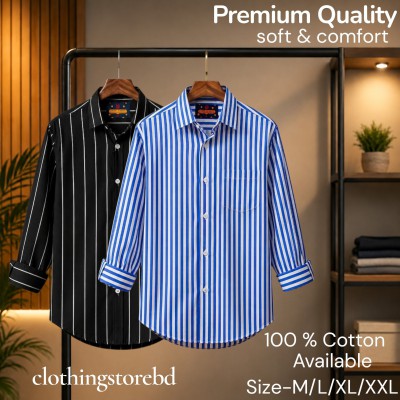 2 pis 100%cartoon premium quality stipe shirt