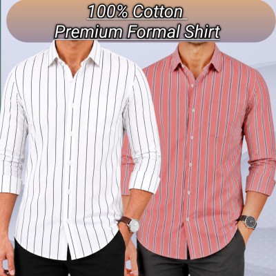 2 pis 100%cartoon premium quality stipe shirt