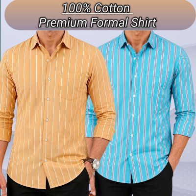 2 pis 100%cartoon premium quality stipe shirt