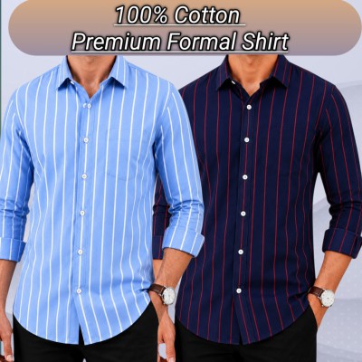 2 pis 100%cartoon premium quality stipe shirt