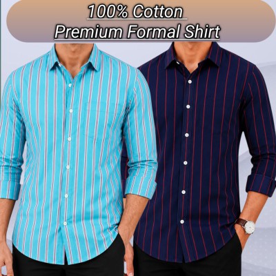 2 pis 100%cartoon premium quality stipe shirt