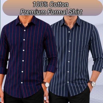 2 pis 100%cartoon premium quality stipe shirt