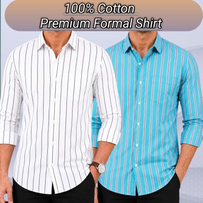 2 pis 100%cartoon premium quality stipe shirt